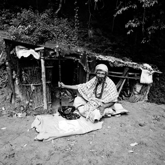 sadhu from nargakot, nepal